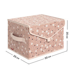 Короб стеллажный с крышкой, малый, 30*25*20 см, OPUS ROMANO AURA, шт - Valiant фото 9