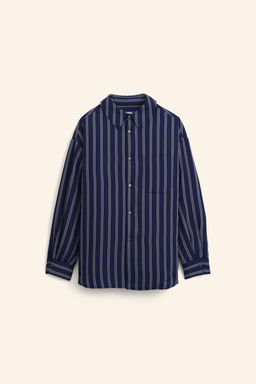 LIMITED EDITION STRIPED OVERSIZE OVERSHIRT - Zara фото 8