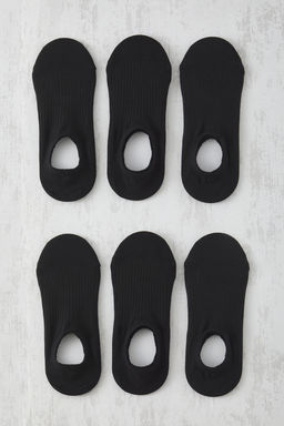 Trendyolmilla Man Siyah Unisex 6l? Pamuklu Sneaker Corap TEDAW25CO00008  фото 12