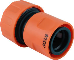 Цена за 2 шт. Коннектор IN GREEN GARDEN быстросъемный с аквастопом для шланга 3/4 PRACTIC GG557212055