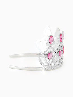 Цена за 2 шт. Корона ободок для девочки, цвета МИКС