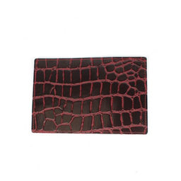 Обложка для паспорта Croco-П-1100 натуральная кожа бордовый скат (67) 265426
