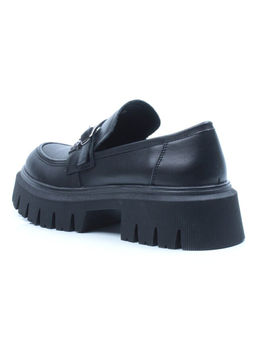 03-C1812-1 BLACK Лоферы женские (натуральная кожа)