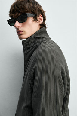 CHAQUETA RELAXED FIT OTOM?N / Plomo oscuro