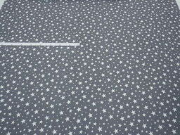 Бязь Звездное монако цв.графитово-серый, ш.2.2м, хлопок-100%, 110гр/м.кв - Купава фото 7