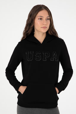 Женский черный базовый свитшот - U.s. polo assn фото 3