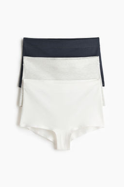 Pack de 3 bragas shortie de algod?n - H&m фото 3