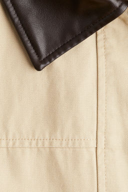 Chaqueta de sarga con cuello revestido - H&m фото 8
