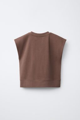 CAMISETA LISA HEAVY WEIGHT / Marr?n