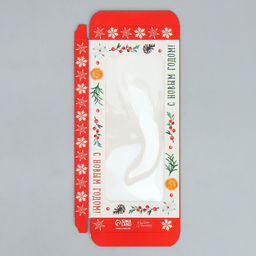 Цена за 5 шт. Коробка для шоколада «Чудесного Нового года», с окном, 17×8.5×1.5 см