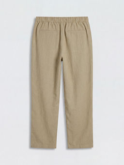 Брюки Regular Fit Keten Görünümlü мужские