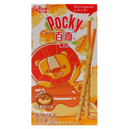 Палочки со вкусом бананового пудинга Pocky Animals Glico, Китай, 35 г Акция