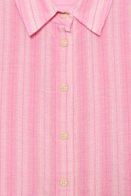 CAMISA VOLUMEN RAYAS / Rayas - Zara фото 7