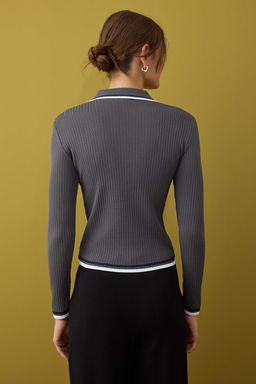 Kahverengi-K?rm?z? 2li Basic K?sa/Crop Ikili Paket Triko H?rka-Kazak TWOAW26KZ00116 - Trendyolmilla фото 26