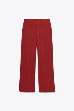 WIDE-LEG TROUSERS WITH DARTS - Zara фото 6