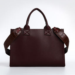 Сумка женская TEXTURA, тоут, средний размер, цвет бордовый