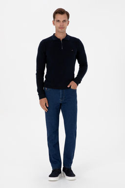 Erkek Lacivert Basic Kazak - U.s. polo assn фото 4
