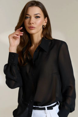 Блуза 0837 черный