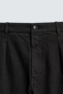 PLEATED RELAXED FIT TROUSERS - Zara фото 7