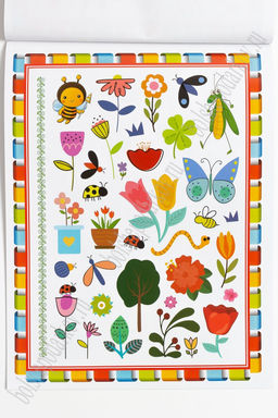 Альбом наклеек 22,7*30 см (6 листов) SF-5570, №3 - Больше подарков фото 4