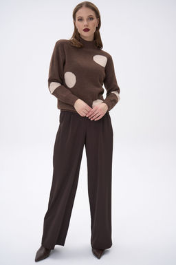Свитер Зои (шоколадный) - Эльза фото 9
