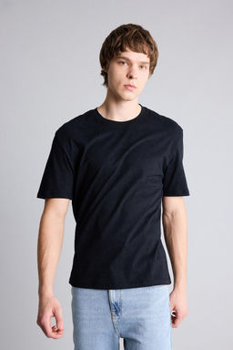 %100 Pamuk REGULAR FIT Bask_l_ Ti__rt - Defacto фото 3
