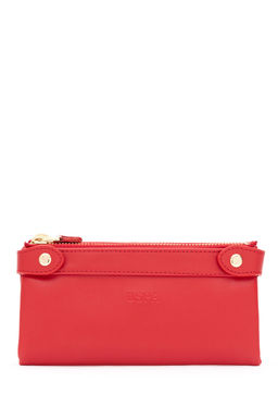 Женский красный кошелек Неожиданная скидка в корзине