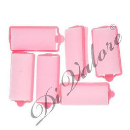 Di Valore 301-244 Бигуди "Поролон" РОЗОВЫЕ 6шт Д3см длина 6,8см