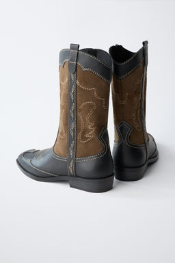 BOTA COW BOY / Negro - Zara фото 7