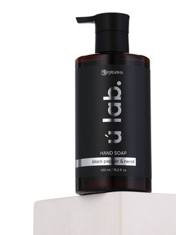Мыло для рук жидкое, 450 мл, аромат чёрный перец и нероли, ULAB - URAL LAB фото 10