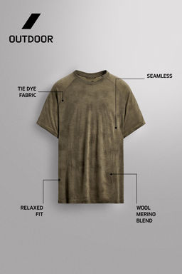 WOOL BLEND BASE LAYER T-SHIRT - Zara фото 16