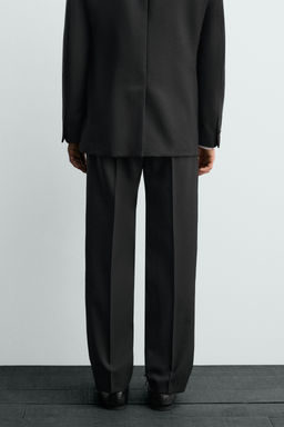 AARON LEVINE X ZARA WOOL TUXEDO TROUSERS  фото 18