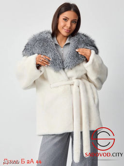 Шуба женская из искусственного меха