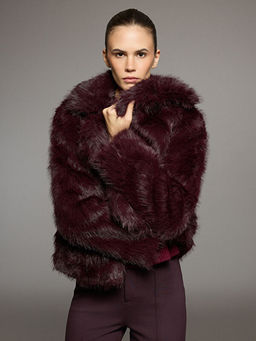 Ceket Yaka Kad?n K?rk Mont