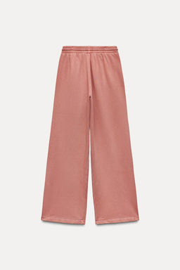 FADED WIDE-LEG TROUSERS - Zara фото 17