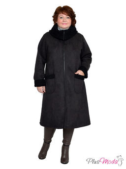 Пальто Модель №783 размеры 44-84 - Plusmoda фото 3