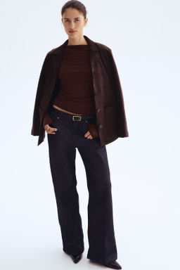 Top con escote drapeado - H&m фото 6
