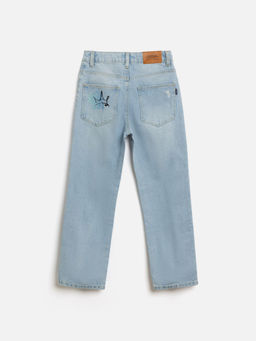 ACOOLA / Брюки джинсовые детские для мальчиков Laris голубой  фото 2