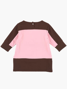 Футболка для девочки UD 0974 синий-желтый - Mini maxi фото 6