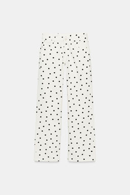 JEANS TRF WIDE LEG TIRO BAJO LUNARES / ?nico - Zara фото 9