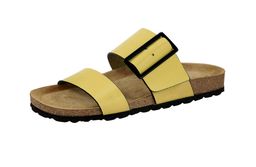 Шлепки, желтые