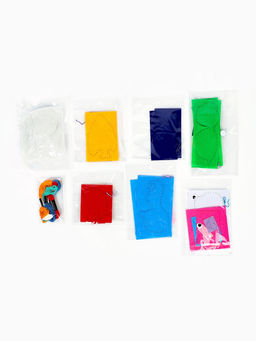 Набор для создания игрушки из фетра "Морские жители", набор 6 шт.