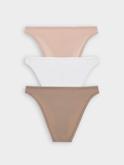 Цена за 2 штуки! Трусы слипы женские в наборе, 3 шт - Mark formelle фото 9