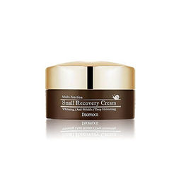 Deoproce Snail Recovery Cream, 100g - Регенерирующий крем для лица с муцином улитки