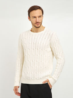 джемпер мужской из хлопка с косами - Glenfield фото 3