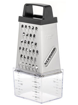 Терка - 4 поверхности, контейнер 250мл, высота 15см LARA (LR07-55)  фото 7