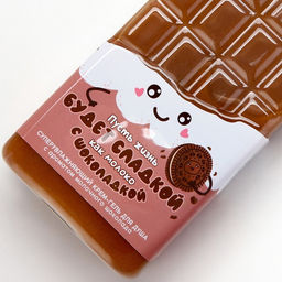 Гель для душа Пусть жизнь будет сладкой, 300 мл, аромат молочного шоколада, Чистое счастье  фото 4