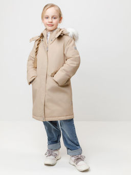 ВК 38107/9 ГР пальто для дев - Crockid фото 3