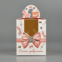 Цена за 2 шт. Коробка сборная «Женские радости» 9×11×9 см