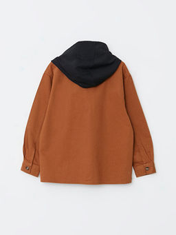 Rahat Kal?p Kap??onlu Gabardin Erkek ?ocuk G?mlek - Waikiki фото 2